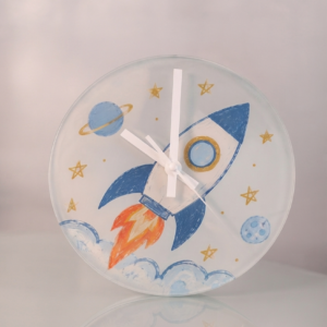 Personalised Glass Clock
