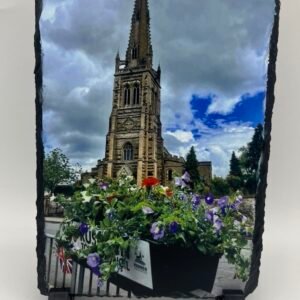 Personalised Natural Slate Picture 15x20cm