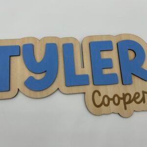 Personalised Bedroom Door Plaque 💙✨